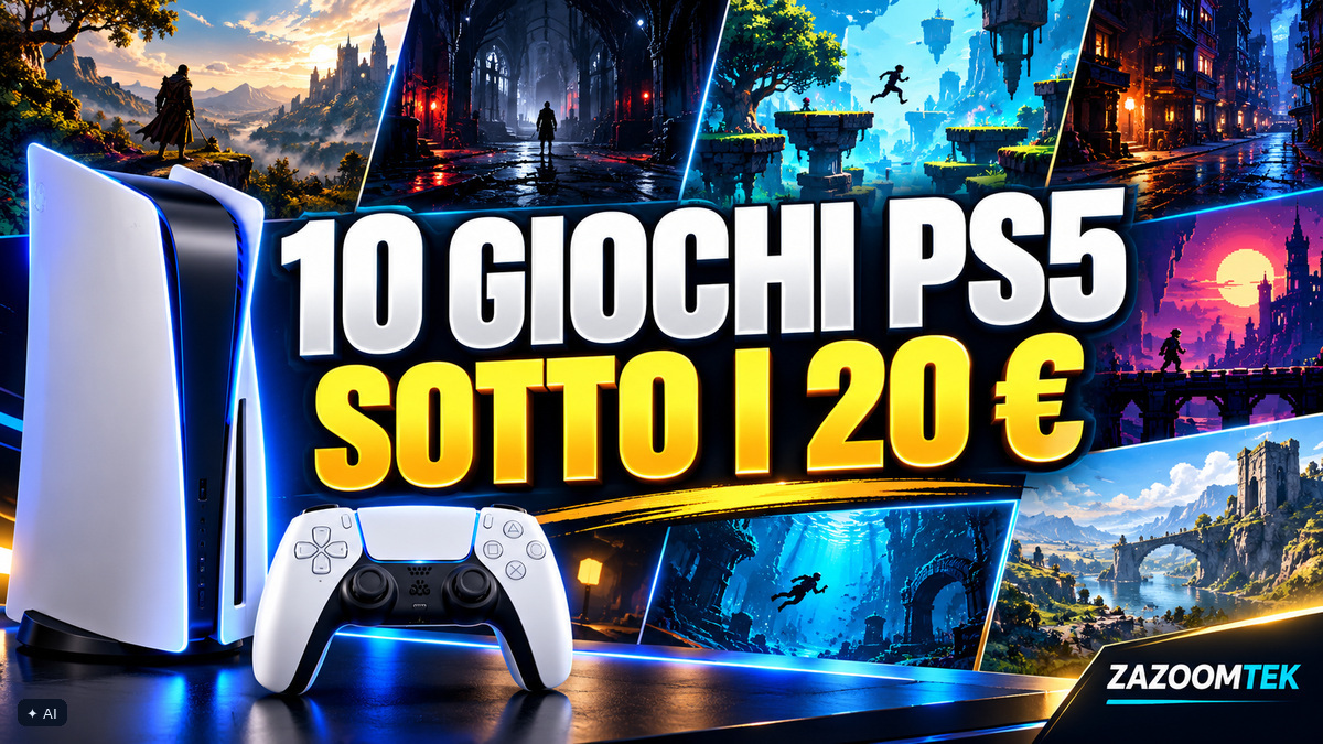 Guida ZazoomTek: dieci giochi PS5 sotto i 20 euro