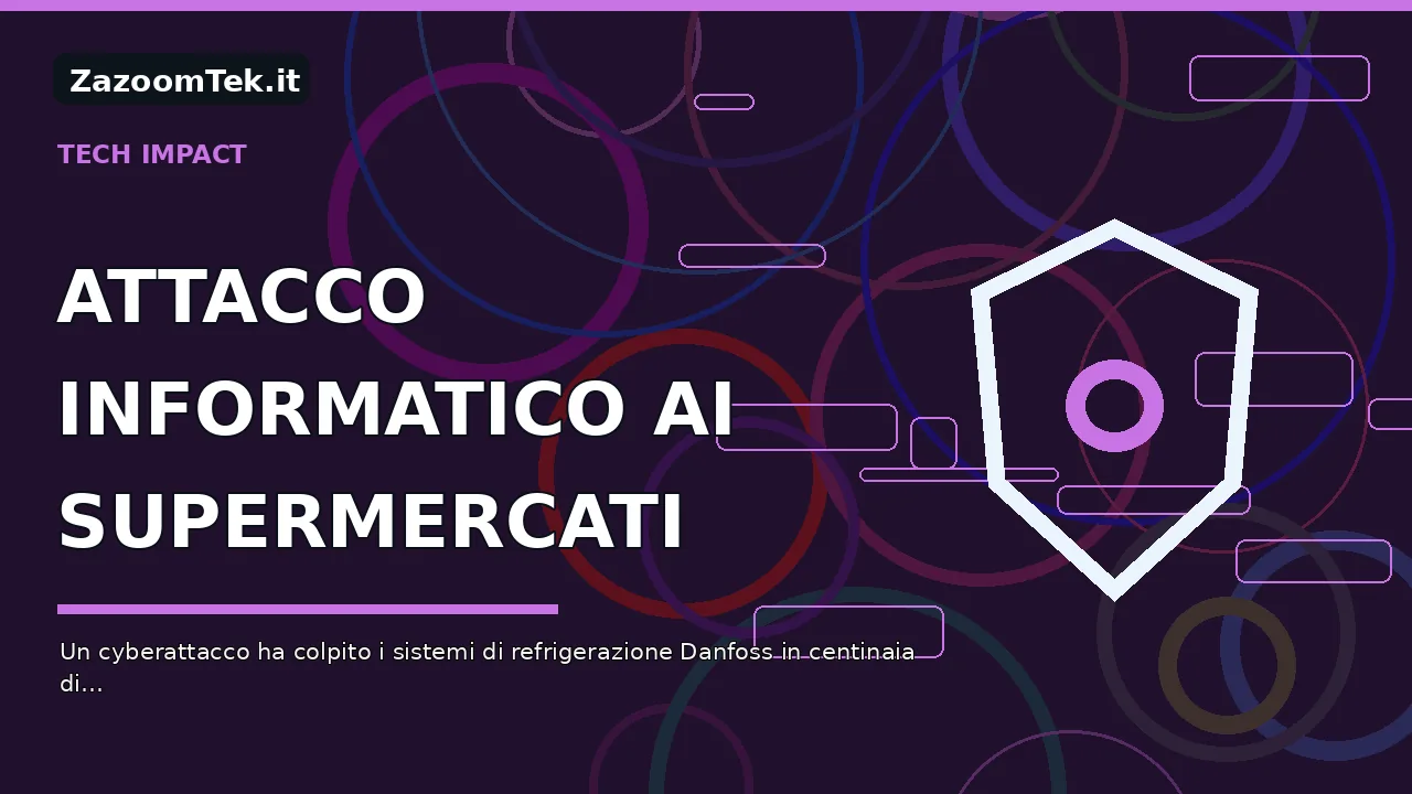 Attacco informatico ai supermercati: frigoriferi manomessi e cibo da buttare