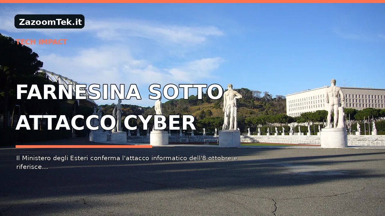 Cyberattacco alla Farnesina: sistemi protetti e verifiche estese alle sedi diplomatiche